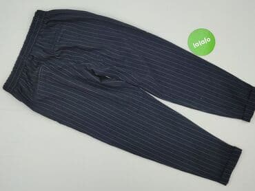 koszulka w niebieskie paski: Bershka, Spodnie materiałowe damskie, S — 3