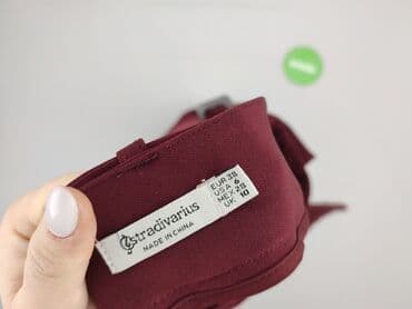 kurtka skórzana z futerkiem stradivarius: Stradivarius, Spodnie materiałowe damskie, M — 4