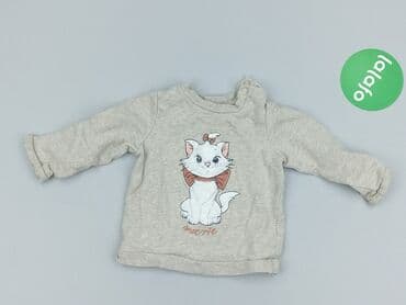 bluza z c a: Sweatshirt, Disney, 9-12 months, condition - Good — 2
