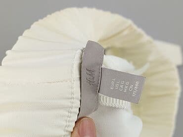 białe t shirty basic: H&M, Spodnie materiałowe damskie, rozmiar L — 4