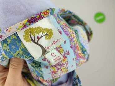 sukienka z haftowanymi kwiatami: Tunika damska, rozmiar S — 5