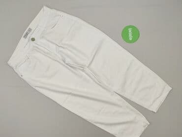 białe jeansy damskie allegro: Jeansy damskie, rozmiar M — 2