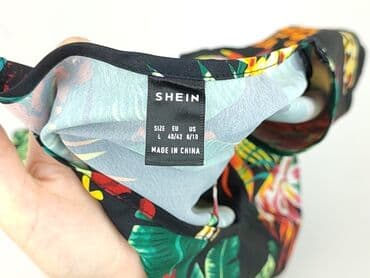 niebieska satynowa sukienka zara: Shein, Women`s dress, size L (EU 40) — 4