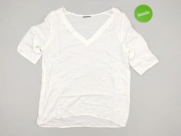 czerwony stanik pod białą bluzkę: Bluzka damska, rozmiar XL — 2