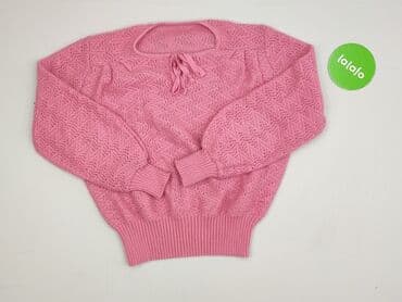 ażurowy sweter na szydełku: Sweter damski, rozmiar L — 3