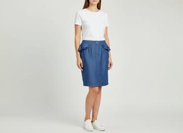 spódnice jeansowe massimo dutti: Spódnica damska, rozmiar S — 6