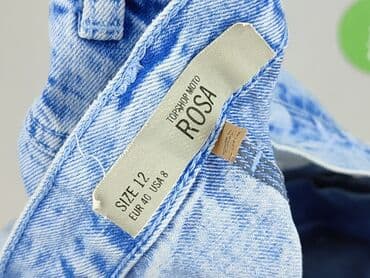 nerka damska tommy jeans: Topshop Moto, Shorts for women, size M — 4