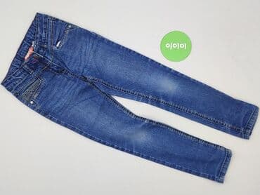 stradivarius spodnie biale: Spodnie jeansowe, Pepperts!, 8 lat, 128, stan - Bardzo dobry — 2