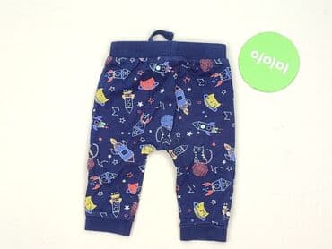 czarne rajstopy dla niemowlaka: Sweatpants, Tu, 3-6 months, condition - Very good — 3