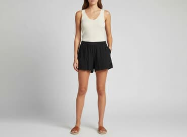 szorty baggy damskie: Vila, Szorty damskie, rozmiar L — 8