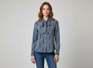 poliamid w swetrze: Bluzka damska, rozmiar S — 6