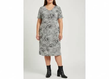 kononowicz bez koszulki: GREGOR, Sukienka damska, rozmiar 4XL — 6