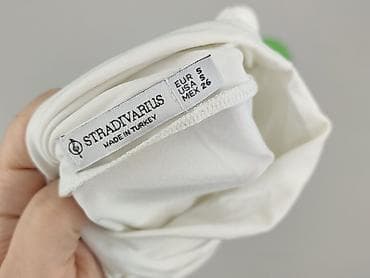 basic t shirty zara: Stradivarius, Top damski, rozmiar S — 4