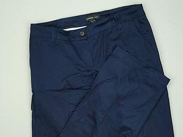 washed blue jeans: Mango, Spodnie materiałowe damskie, rozmiar L — 1