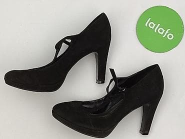 ccc jennifer: Czarne czółenka na obcasie Graceland dla kobiet. - Model: Mary Jane z — 3