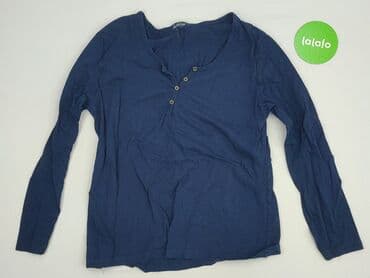 bluzki basic z dekoltem v: Women's blouse, size M (EU 38) — 2