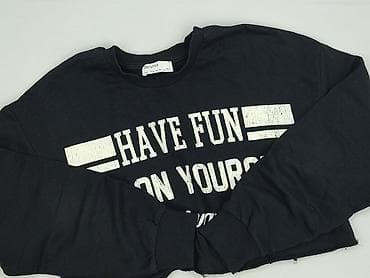 dresy czarne bershka: Bershka, Bluza damska
, rozmiar M — 1