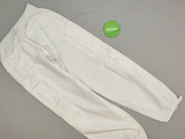 spodnie cargo białe: C&A, Spodnie cargo damskie, rozmiar S — 3