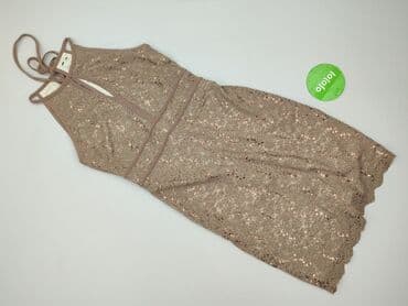 złota sukienki midi: Sukienka damska, rozmiar S — 3