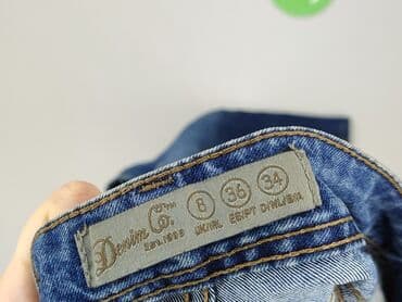 dżins tkanina: Denim Co, Jeansy damskie, rozmiar S — 4