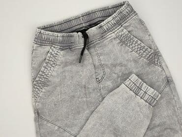 spodnie dresowe 116: Spodnie jeansowe, 14 lat, 164, stan - Idealny — 1