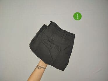 legginsy czarne woskowane: Cecil, Spodnie materiałowe damskie, rozmiar 2XS — 6