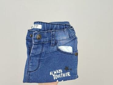 sukienki dla nastolatki: Spodnie jeansowe, Baby club, 1.5-2 lat, 92, stan - Bardzo dobry — 5