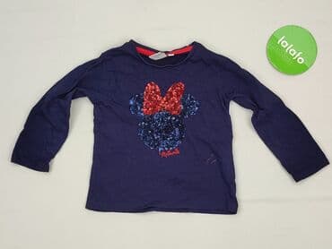sukienka biala koronkowa: Bluzka, Disney, 3-4 lat, 98-104 cm, stan - Bardzo dobry — 2