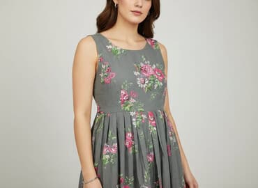 sukienka z lnem lidl: ONLY, Sukienka damska, M — 6