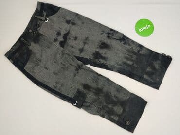 Women: Sem, Material trousers for women, size S (EU 36) — 2