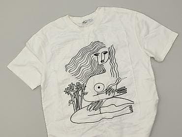 comme des garcons basic t shirty: Zara, T-shirt damski, rozmiar M — 4