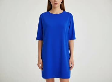 sukienka rozkloszowana dekolt łódka: BODY FLIRT, Sukienka damska, rozmiar L — 6