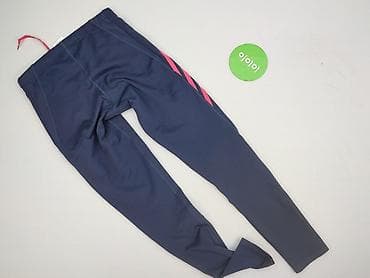 granatowe joggery: Adidas, Legginsy Sportowe damskie, rozmiar XS — 3