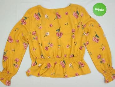 koszula cytryny hm: H&M, Bluzka damska, rozmiar L — 4