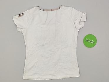 t angelo: Burberry, T-shirt damski, rozmiar XL — 4