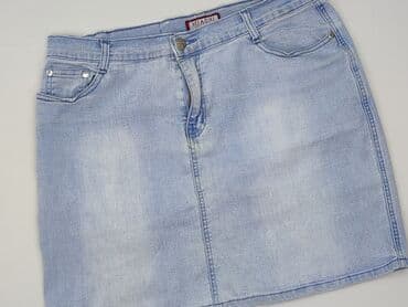 spódniczka dżinsowe z wysokim stanem: Miaoni, Spódnica damska, rozmiar M — 1