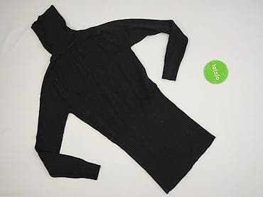 czarne t shirty basic: Golf damski, rozmiar S — 3