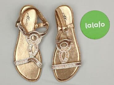 klapki z brylantami: Sandały damskie, rozmiar 40 — 2