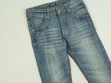 bluzki golf: Spodnie jeansowe, Blue Seven, 10 lat, 140, stan - Bardzo dobry — 1