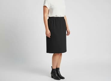 spódnice midi plisowane czarne: Spódnica damska, rozmiar 3XL — 5