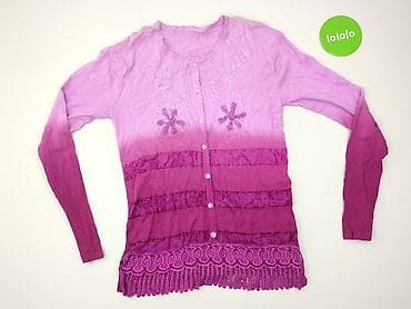 sweter patchwork: Cardigan, Women`s cardigan, size M — 2