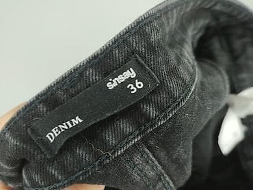 patchworkowe jeansy: Sinsay, Jeansy damskie, rozmiar S — 4