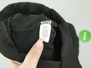 stradivarius cargo czarne: Leggings, Legginsy rozmiar L — 4