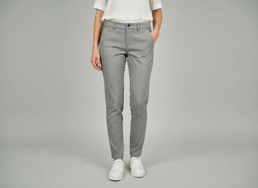 kapcie grincha: Spodnie materiałowe damskie, rozmiar M — 6