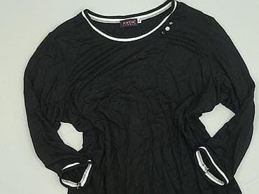 czarne bluzki plus size: Bluzka damska, rozmiar XL — 1