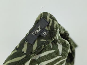 spodnie dresowe z napisami: Solar, Spodnie materiałowe damskie, S — 4