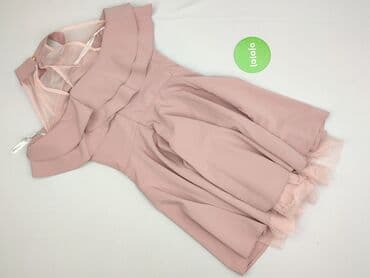 sukienka pudrowy róż allegro: Sukienka damska, rozmiar S — 3