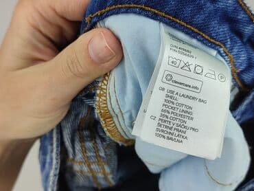 hm krótkie spodenki dzins low waist: H&M, Szorty damskie, rozmiar XS — 5