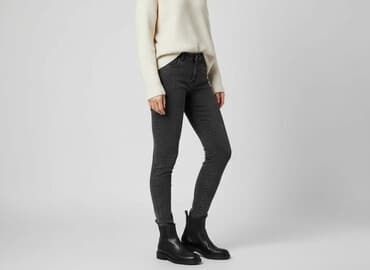 legginsy cropp: Leggings, Legginsy Eleganckie damskie, rozmiar M — 8