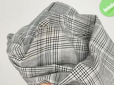 spodnie piżamowe w kratę damskie: Bershka, Spodnie materiałowe damskie, rozmiar L — 5